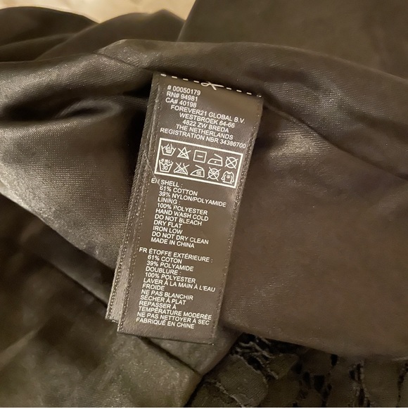 Black Lace Jacket Size Small - Picture 6 of 6